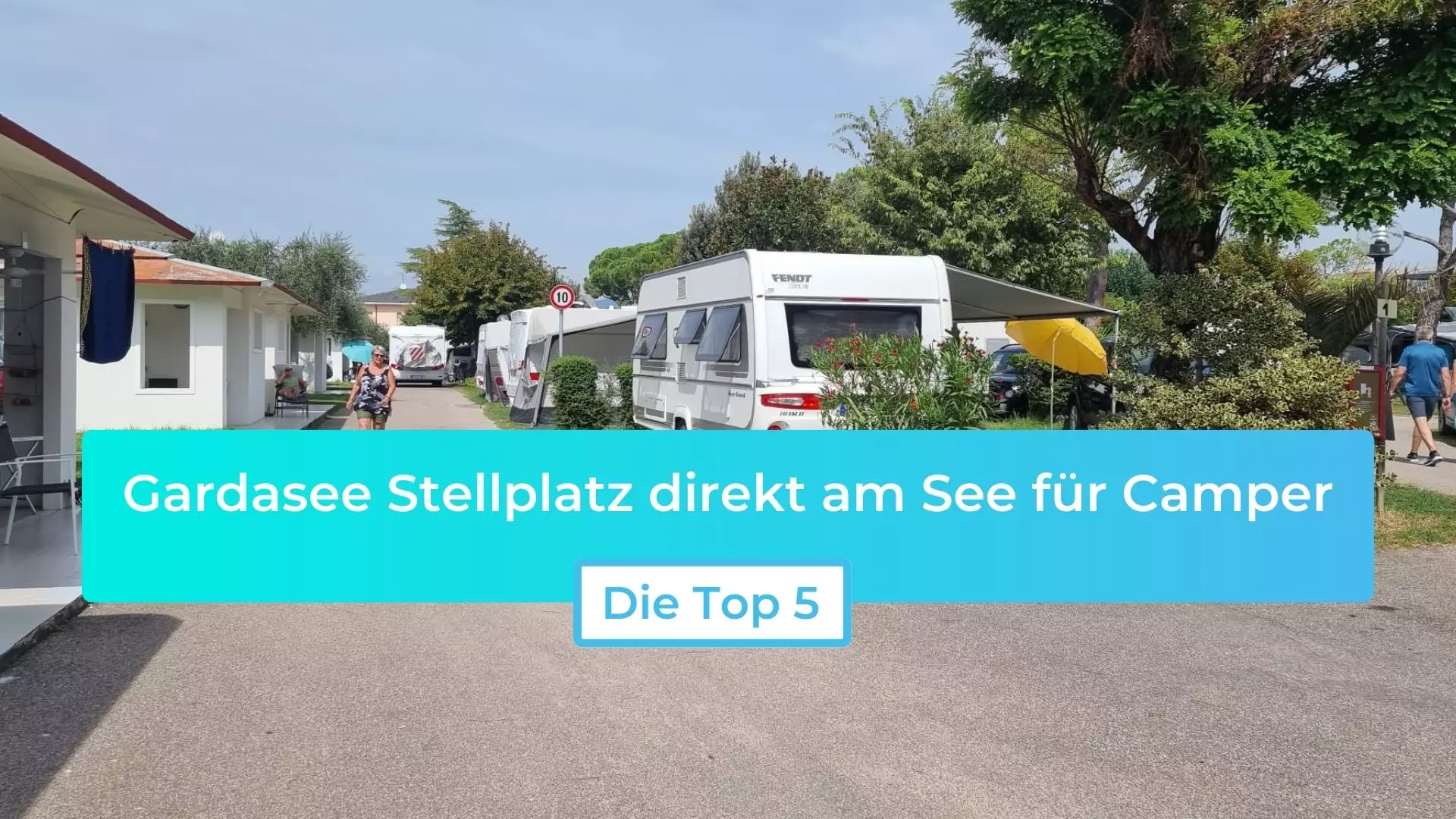 Gardasee Stellplatz direkt am See für Camper – Die Top 5