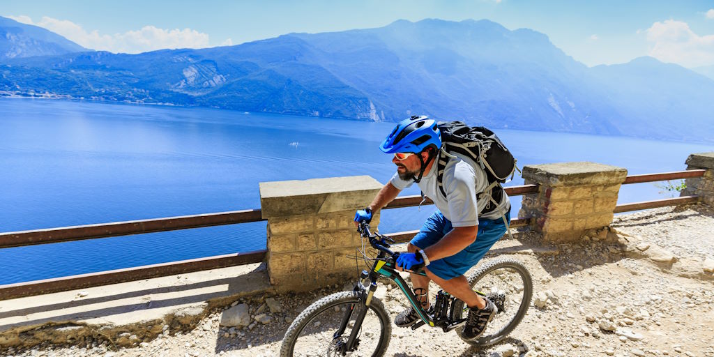 Fahrradfahren in Riva del Garda