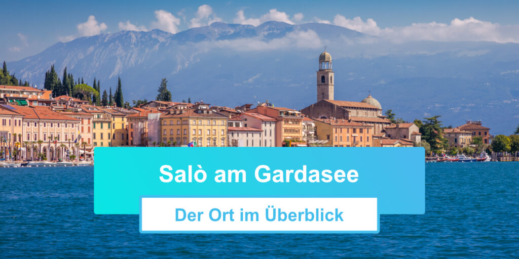 Salò am Gardasee Überblick Banner