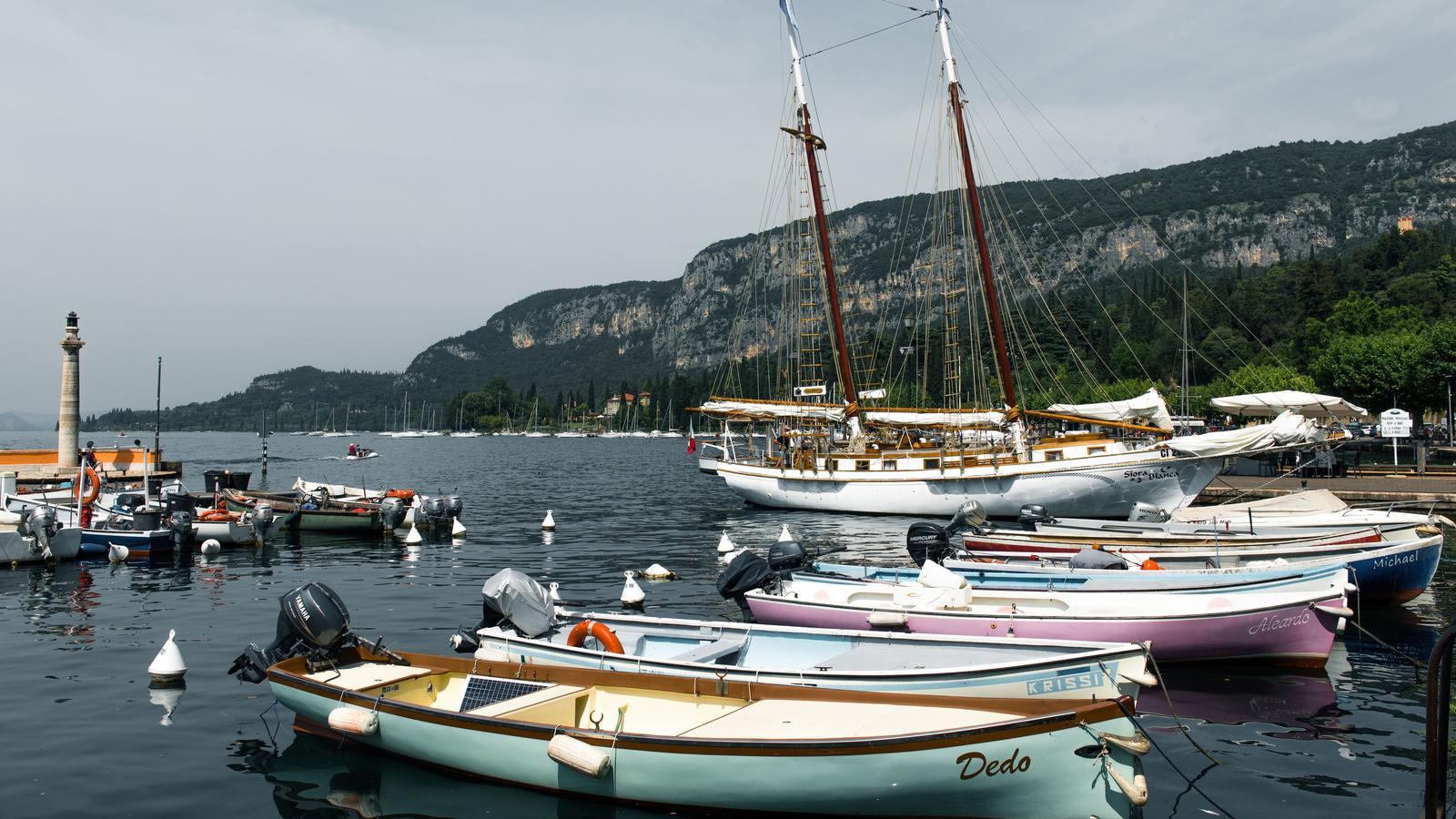 Segelboote auf dem Gardasee