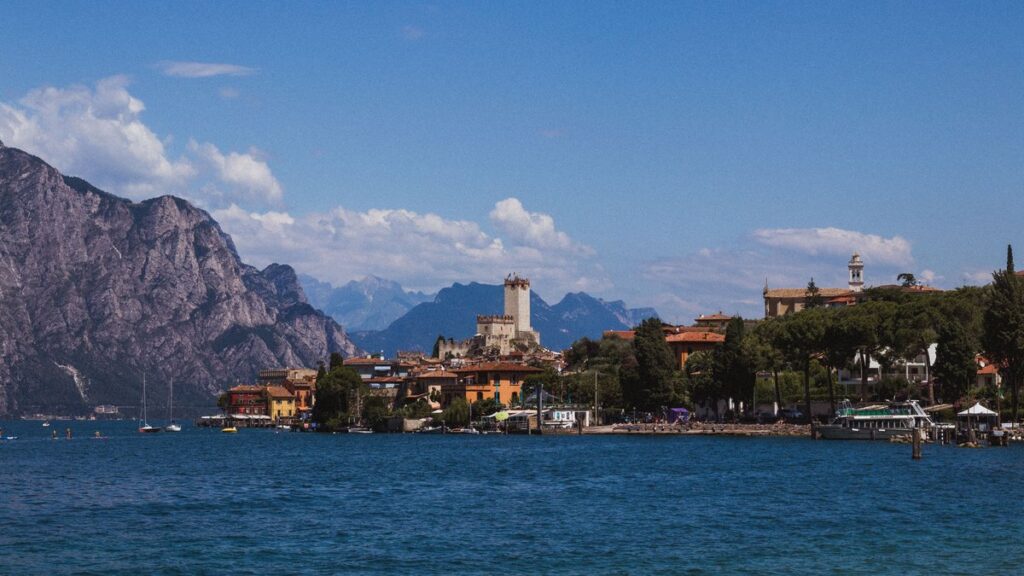 Blick über den Gardasee