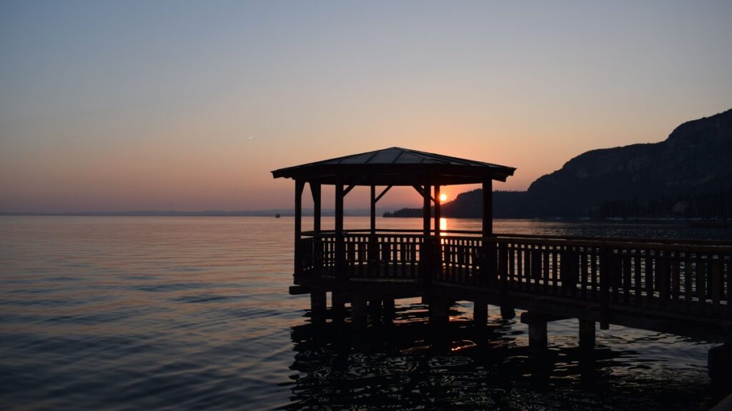 Blick über den Gardasee