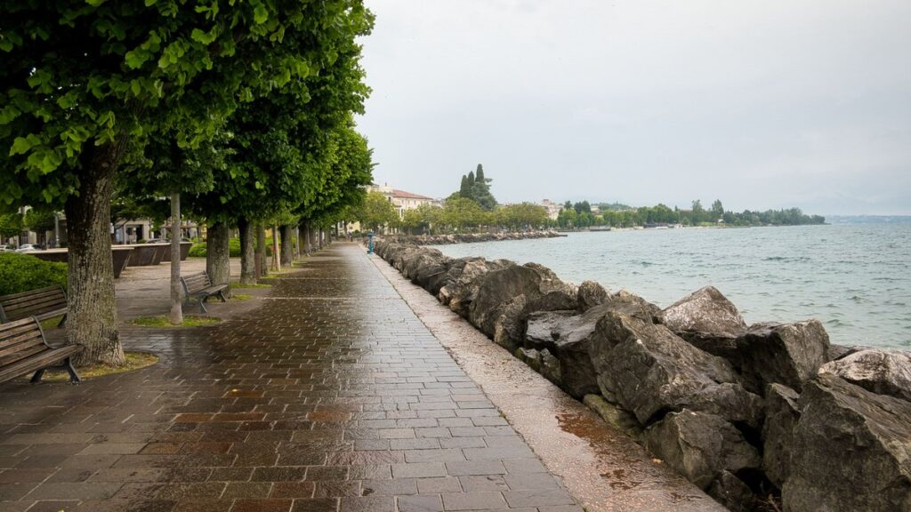 Blick über den Gardasee, Desenzano del Garda