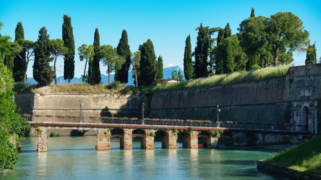 Blick über den Gardasee, Peschiera del Garda